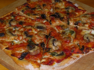 mushroom-pizza