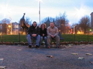 John, me and Gianni in Liege