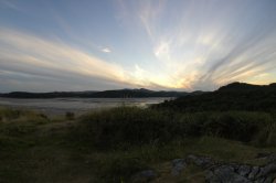 Sunset from the Mote of Mark, Rockcliffe, Scotland