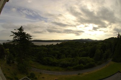 View from the tower of Baron