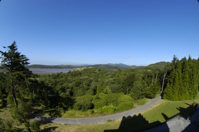 View from the tower of Baron